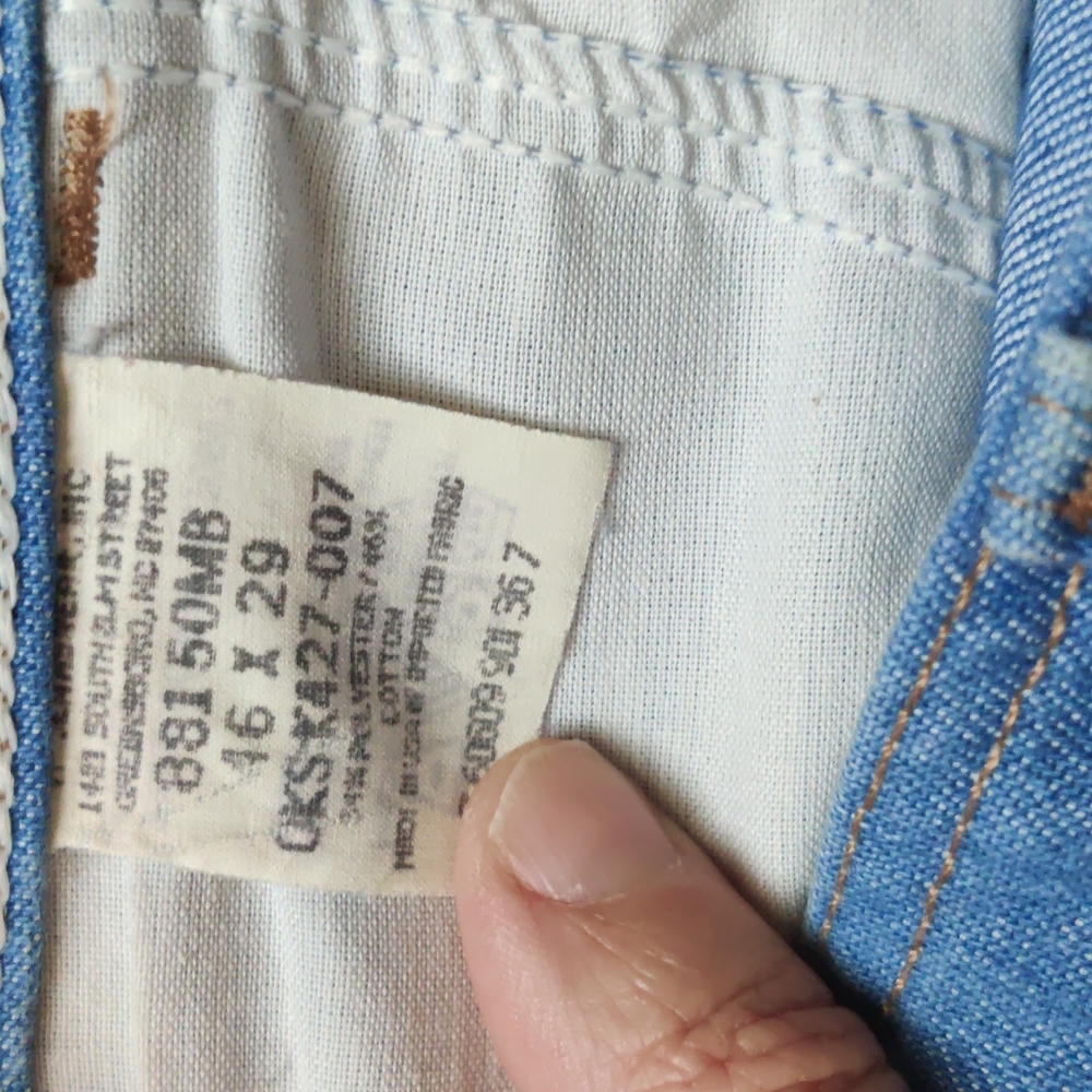 Vintage Comfort Action Sports Jeans, 46x29 View 4